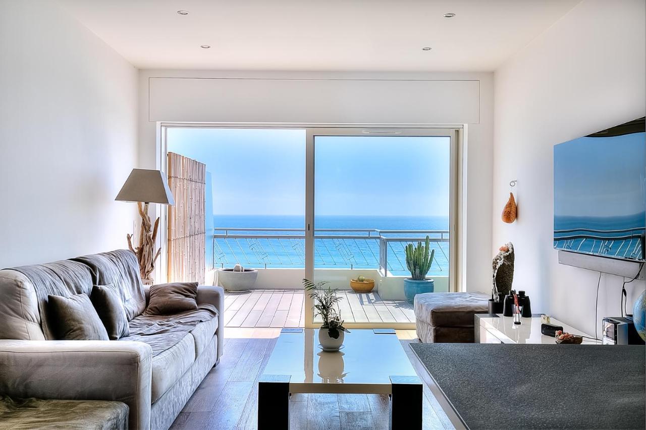 Le Florentina, Dernier Etage Avec Terrasse, Vue Sur La Baie Des Anges Lejlighed Nice Eksteriør billede