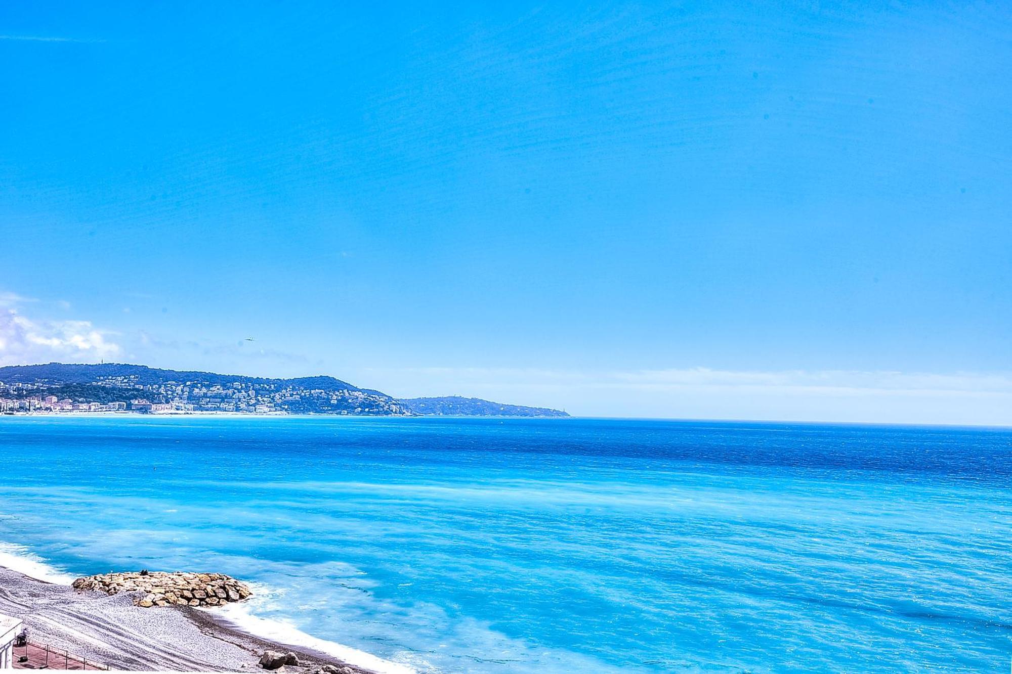 Le Florentina, Dernier Etage Avec Terrasse, Vue Sur La Baie Des Anges Lejlighed Nice Eksteriør billede